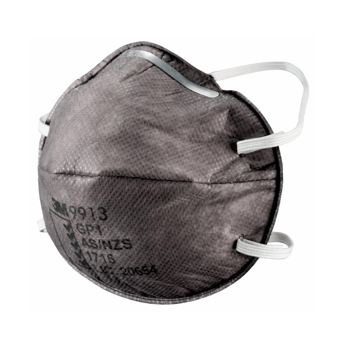 3M™ Cupped Particulate Respirator 9913, GP1, with Nuisance Level* Organic Vapour Relief (Pack of 15)