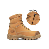 Oliver AT45 Series 150mm Wheat Zip Sided Safety Boot 45632Z