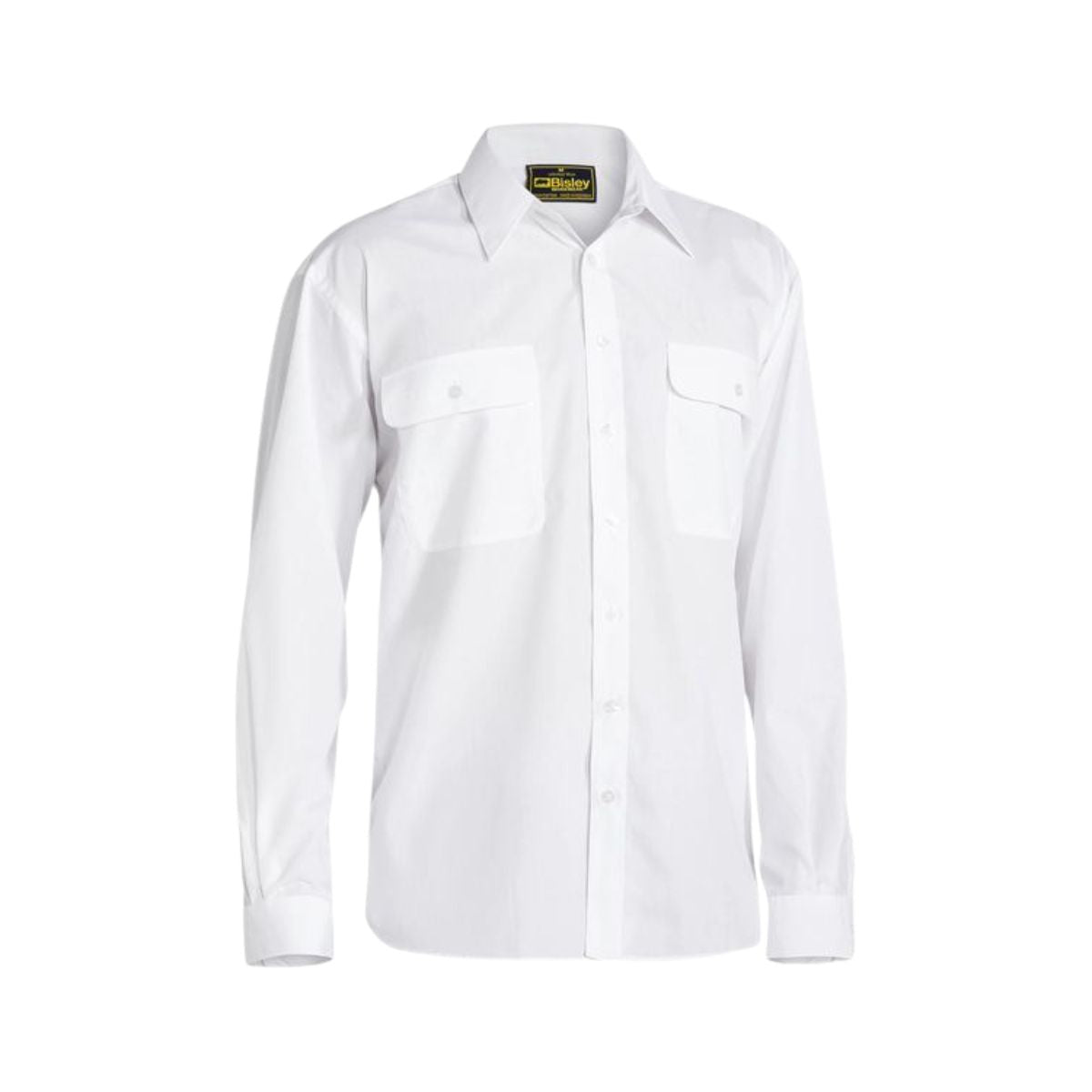 Bisley Mens Long Sleeve Permanent Press Shirt BS6526