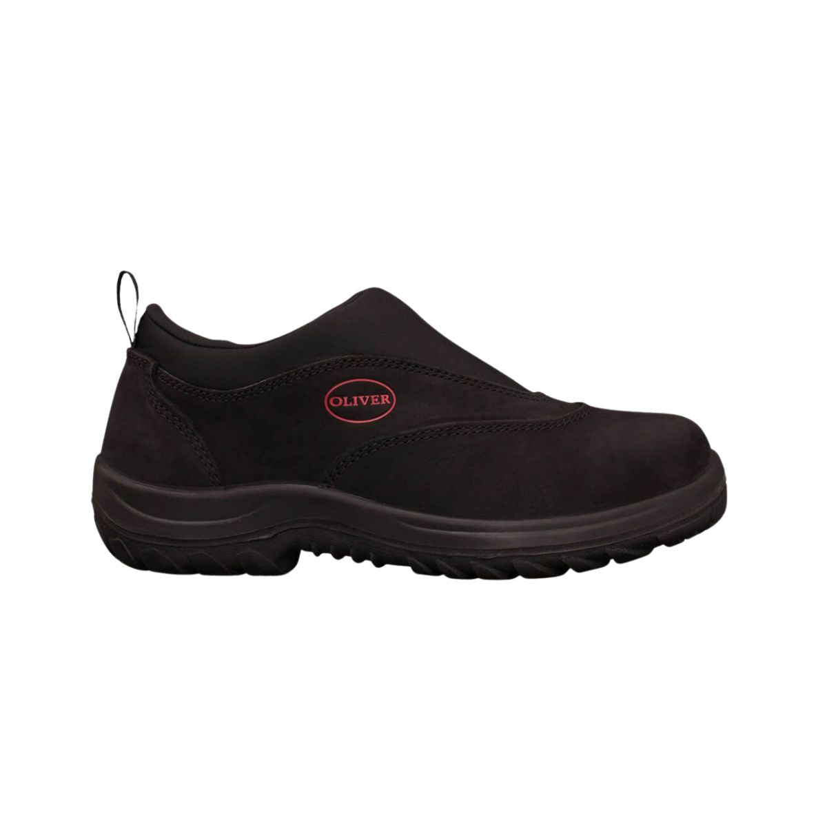 Oliver WB34 Series Black Slip On Sport Safety Shoes