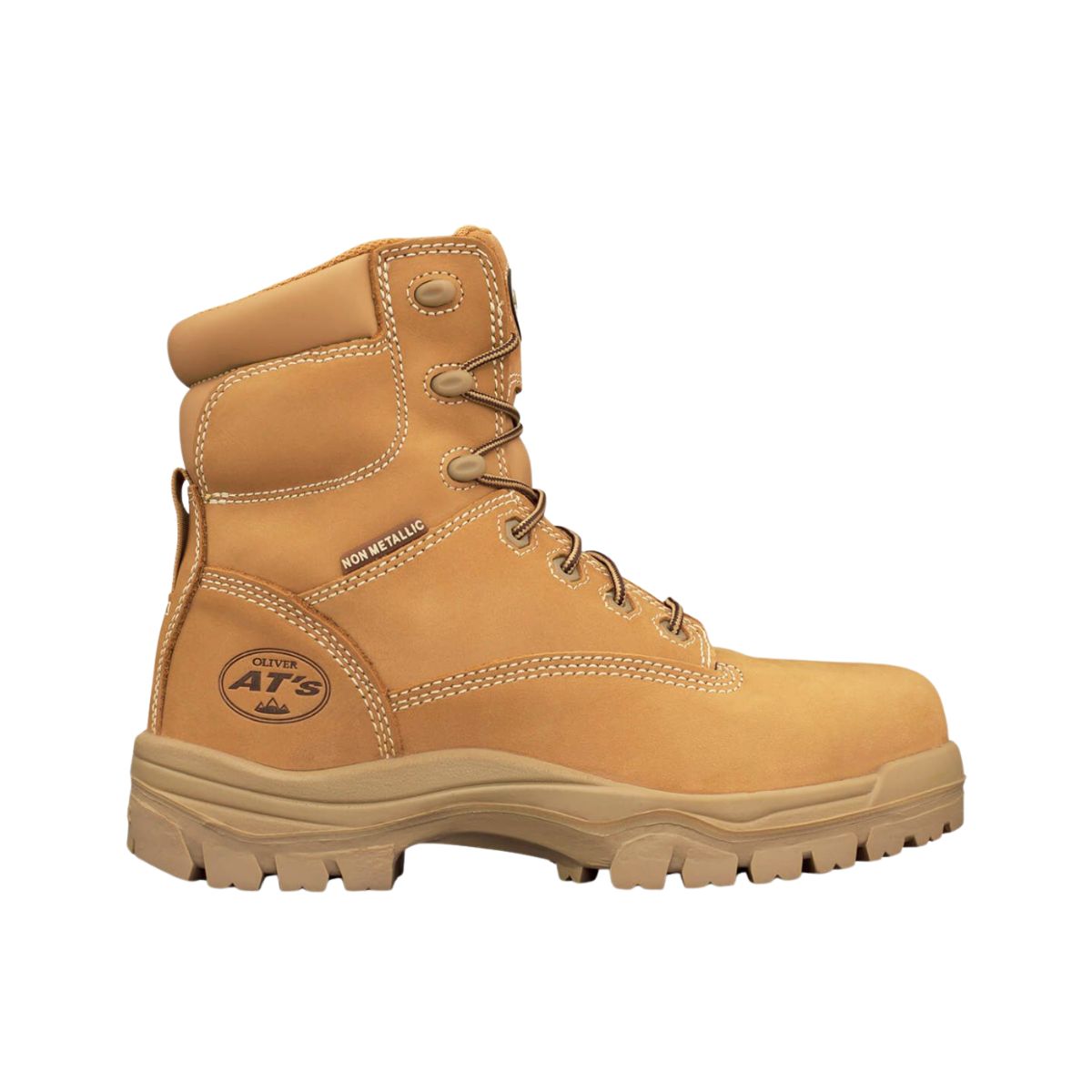 Oliver AT45 Series 150mm Wheat Lace Up Safety Boot 45632
