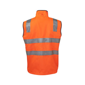 JB'S Hi Vis Day and Night Reversible Polar Fleece Vest 6D4RV