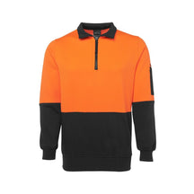 JB'S Hi Vis 1/2 Zip Fleecy 6HVFH