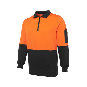 JB'S Hi Vis 1/2 Zip Fleecy 6HVFH