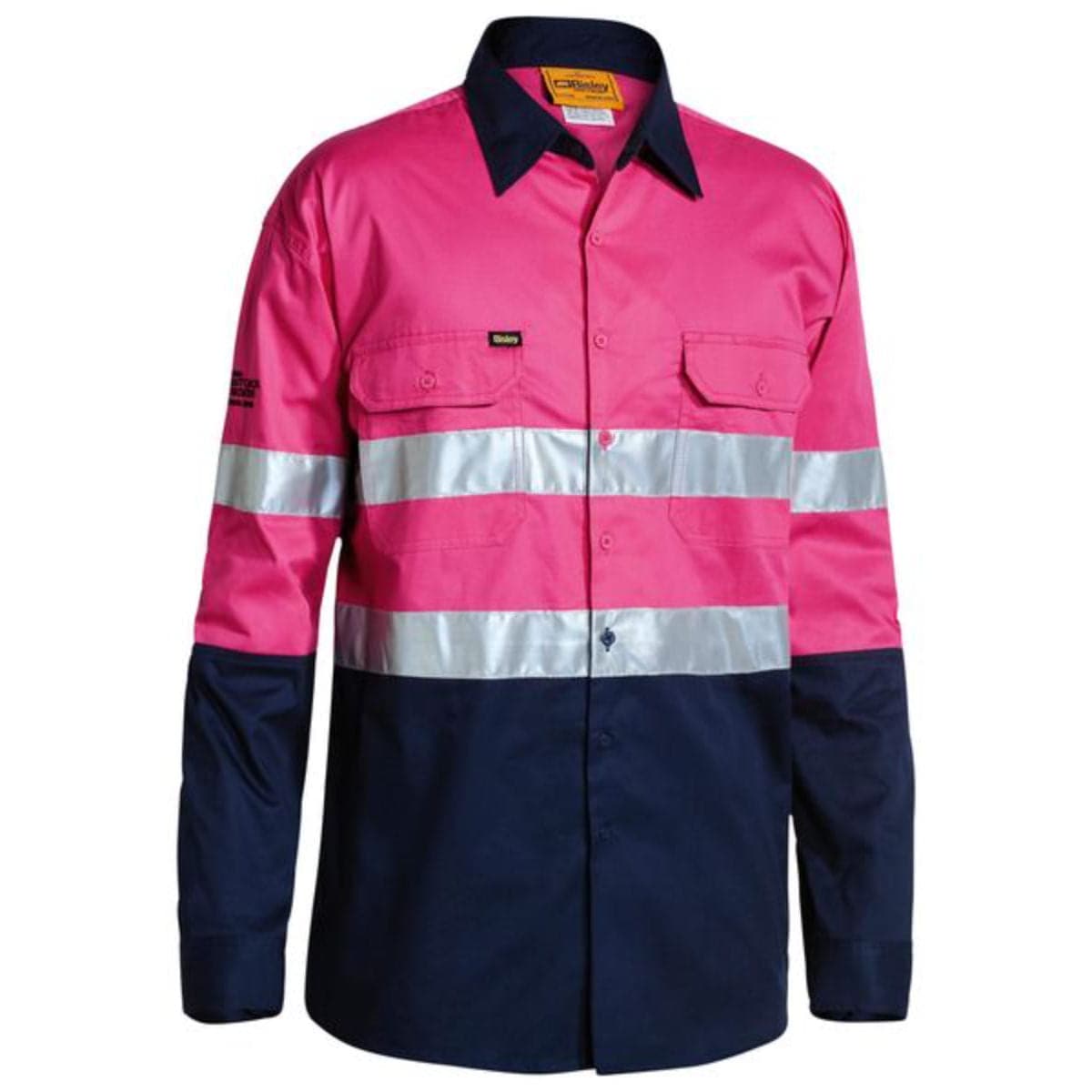 Bisley Taped Hi Vis Cool Lightweight Shirt BS6896