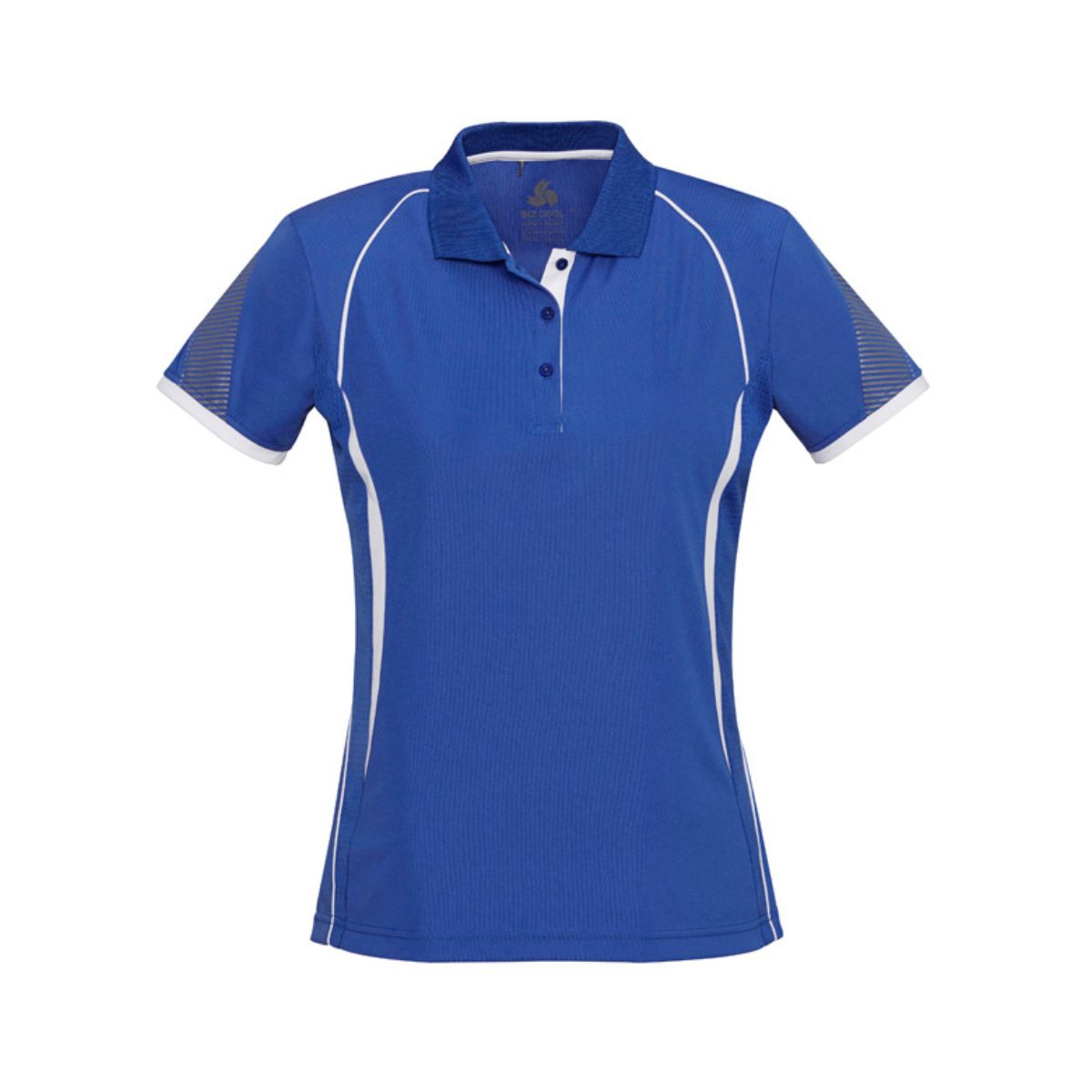 Biz Collection Women's Razor Short Sleeve Polo - Bight Colours P405LS