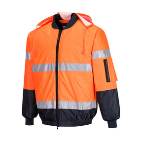 Portwest Hi-Vis Bomber Jacket with Tape MJ504