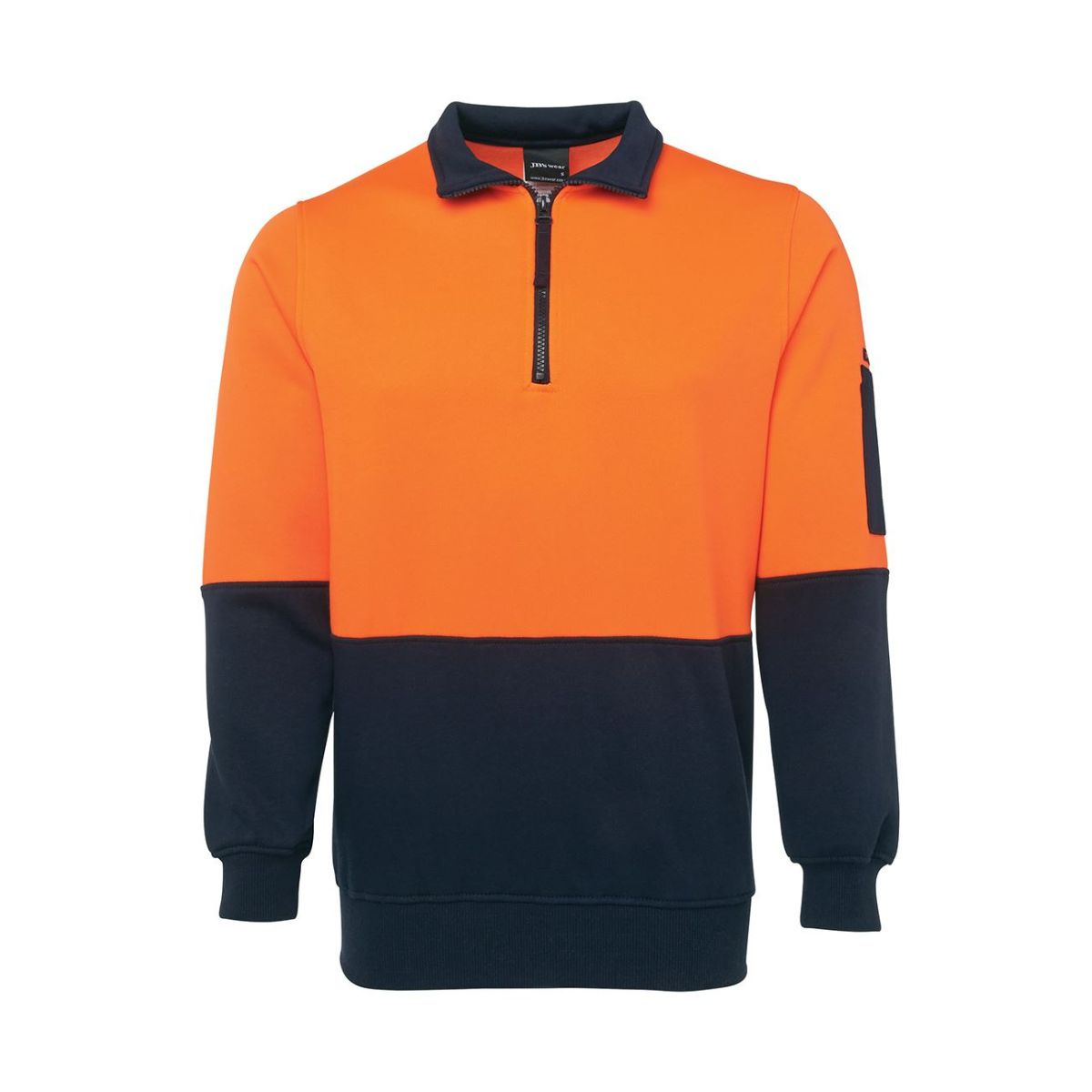 JB'S Hi Vis 1/2 Zip Fleecy 6HVFH