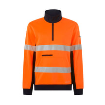 KingGee Hi Vis Reflective 1/4 Zip Fleece K55040