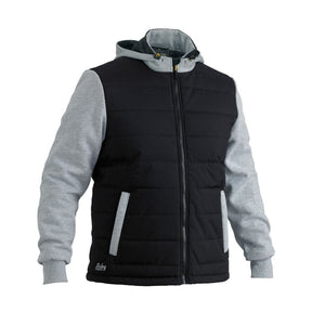 Bisley Flx & Move™ Contrast Puffer Fleece Hooded Jacket BJ6944