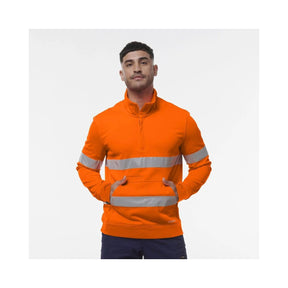 KingGee Reflective 1/4 Zip Fleece K55048