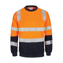 DNC Hi Vis Crew Neck Fleecy Taped L/S 3723