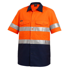 KingGee Workcool 2 Reflective Spliced Shirt Short Sleeve K54885