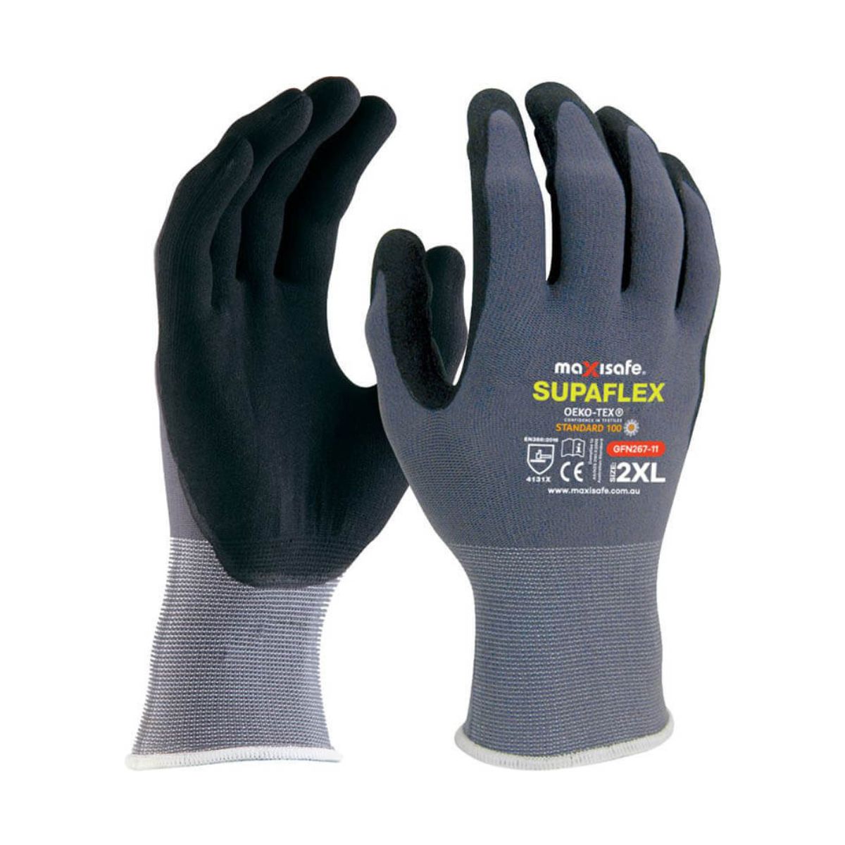 Maxisafe Supaflex Glove with Micro-foam Coating GFN267 (Pack of 12 pairs)