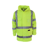 DNC HiVis "X" Back Rain Jacket Biomotion Tape 3996