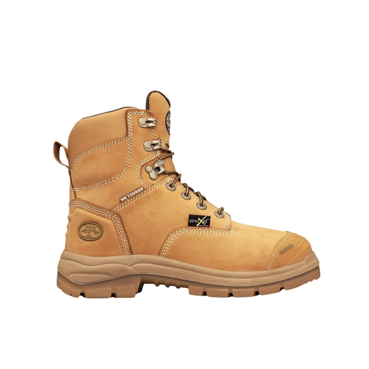 Oliver AT55 Series 150mm Wheat Lace Up Safety Boot 55336