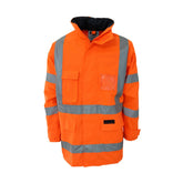 DNC Hi Vis Breathable Rain Jacket Biomotion Tape 3571