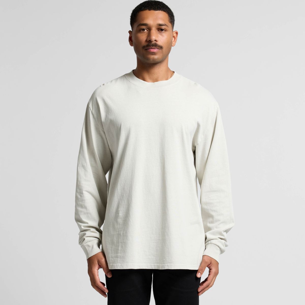 ascolour Men's Heavy Faded L/S Tee 5083