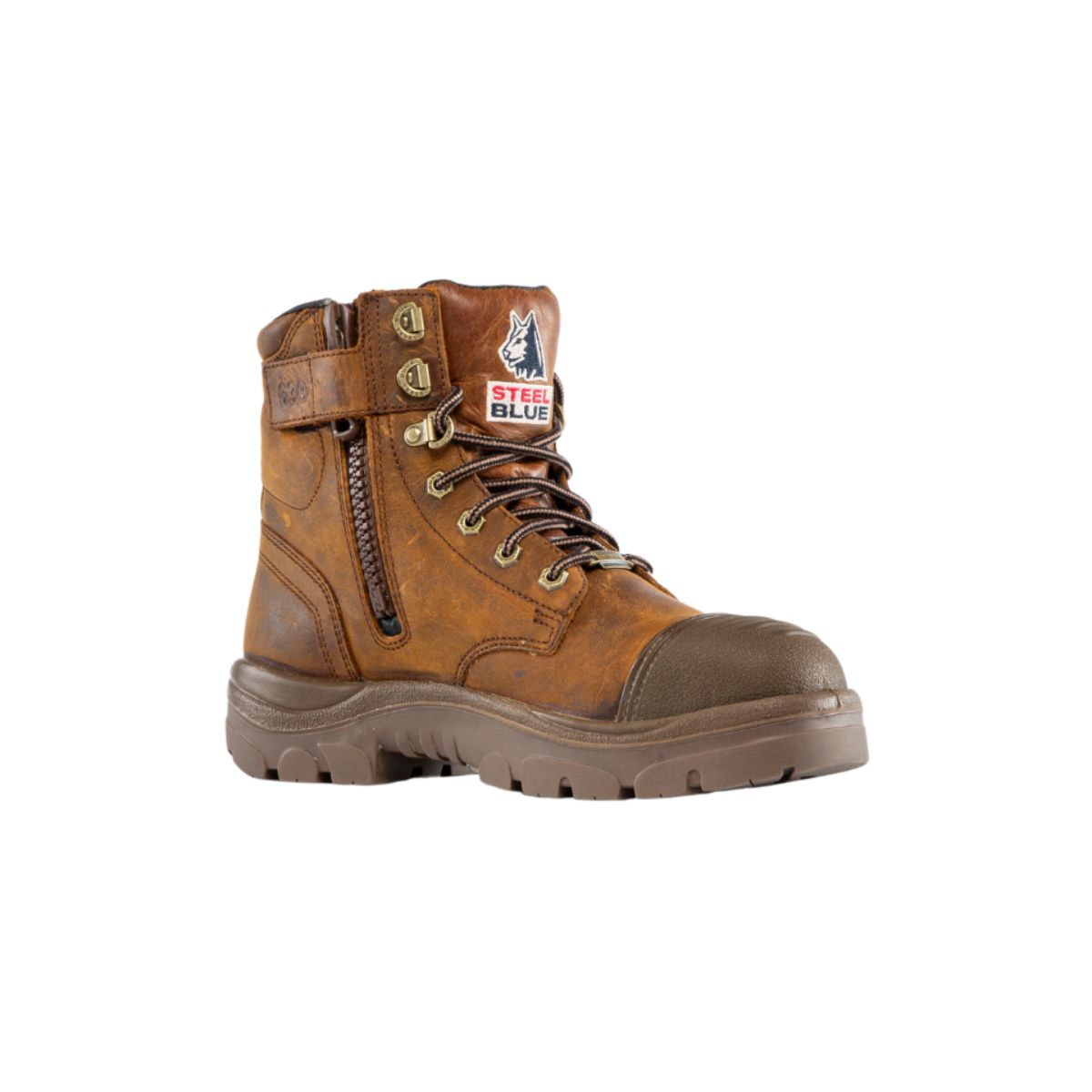 Steel Blue Argyle® Scuff Waterproof - Zip - Lace-up Work Boot 312639