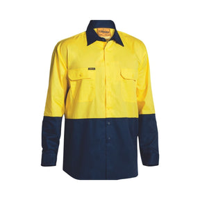 Bisley Hi Vis Cool Lightweight Drill Shirt BS6895