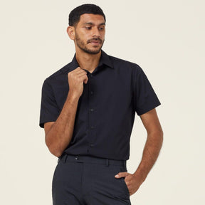 NNT Men's Poplin Short Sleeve Shirt CATJ8X