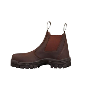 Oliver AT45 Series Brown Elastic Sided Safety Boot