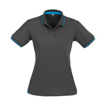 Biz Collection Women's Jet Short Sleeve Polo P226LS