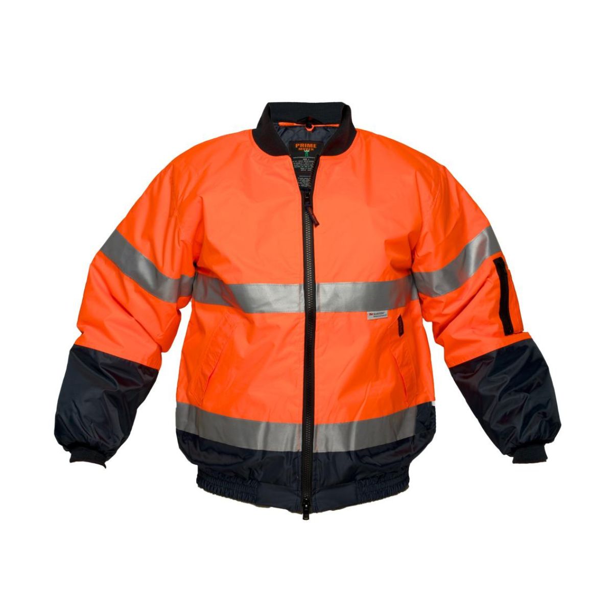 Prime Mover Wet Weather Bomber Jacket Day/Night HV504