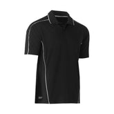 Bisley Cool Mesh Polo With Reflective Piping BK1425