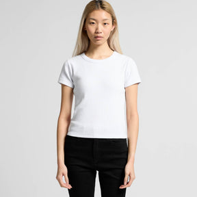 ascolour Women's Organic Rib Tee 4092G