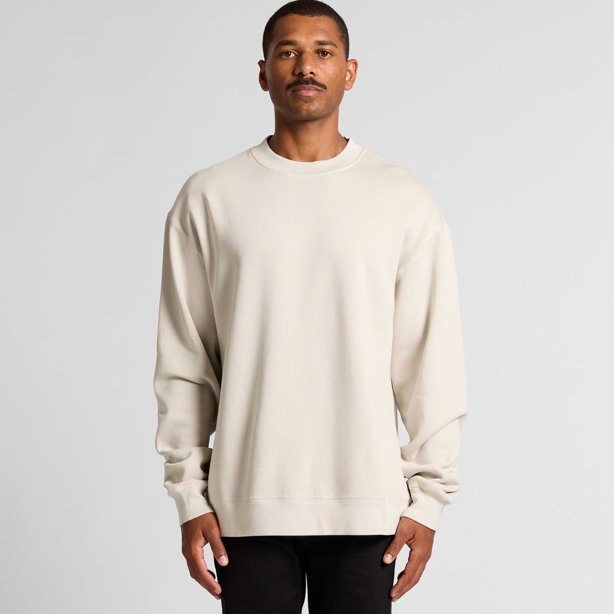 ascolour Men's Faded Relax Crew 5165