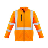 *** Syzmik Unisex Hi Vis X Back 2 In 1 Softshell Jacket ZJ680