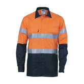 DNC Hi Vis Cool-Breeze Cotton Shirt Taped L/S 3988