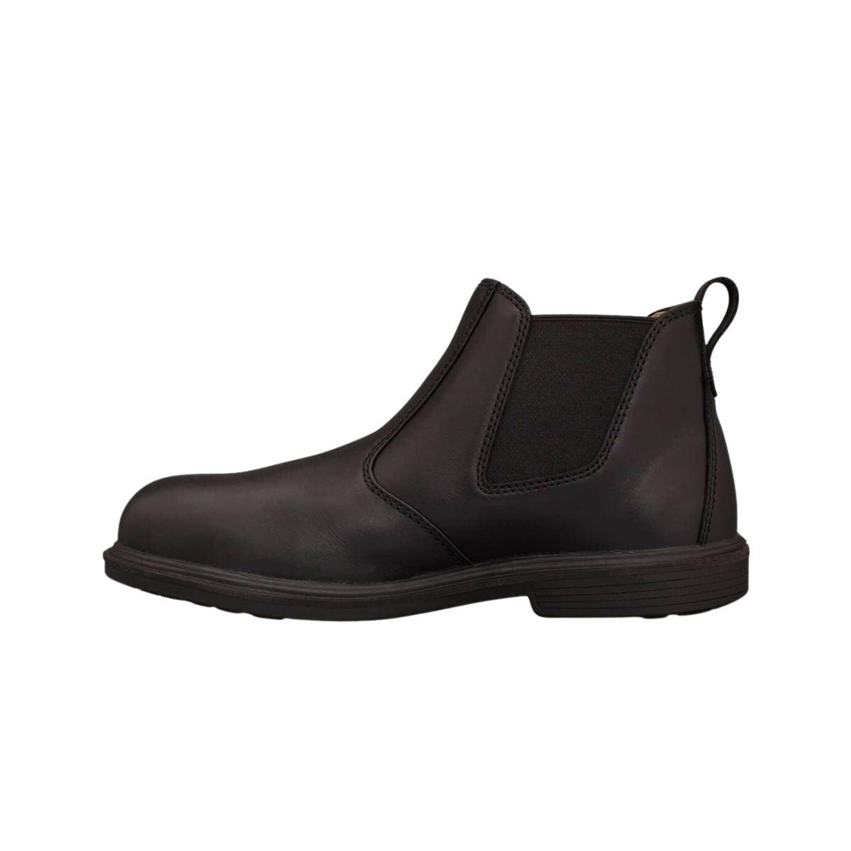 Oliver PB38 Series Black Elastic Sided Slip On Safety Boot