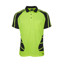 JB's Wear Hi Vis Short Sleeve Spider Polo 6HSP