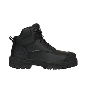 Oliver AT45 Series 130mm Black Zip Sided Safety Boot 45640Z