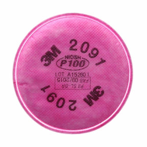 3M™ Particulate Filter 2091, P100, (Pair)