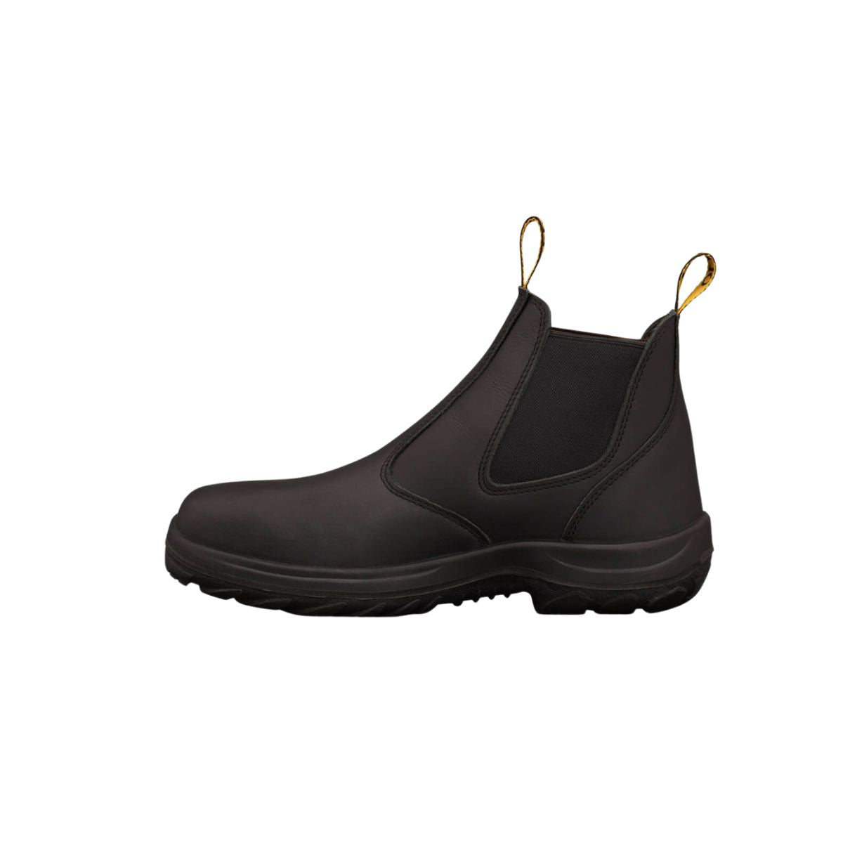 Oliver WB34 Series Black Elastic Sided Slip On Safety Boot