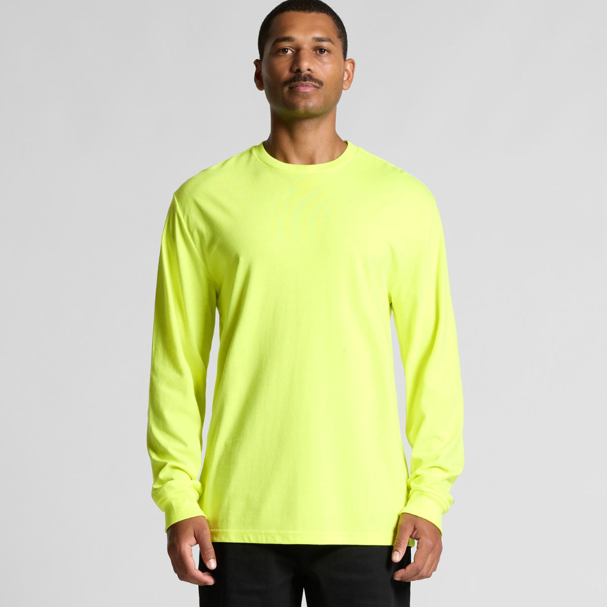 ascolour Men's Block L/S (Safety Colours) 5054F