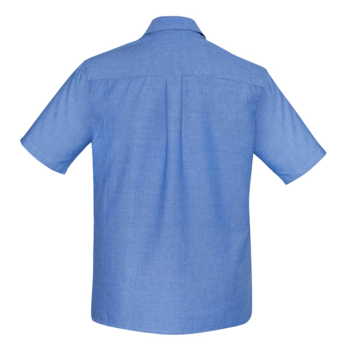 Men's Chambray Short Sleeve Shirt SH113