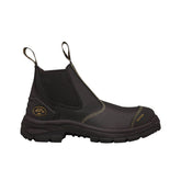 Oliver AT55 Series Black Elastic Sided Slip On Safety Boot 55320