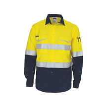 DNC Hi Vis Ripstop Cotton Shirt Taped L/S 3588