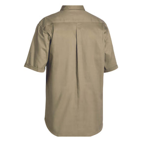 Bisley Closed Front - Cotton Drill Short Sleeve Shirt BSC1433