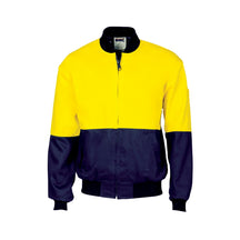 DNC HiVis 2 Tone Cotton Day Bomber Jacket 3757