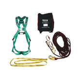 MSA Roof Workers Kit with V-FORM Harness, Kernmantle Rope