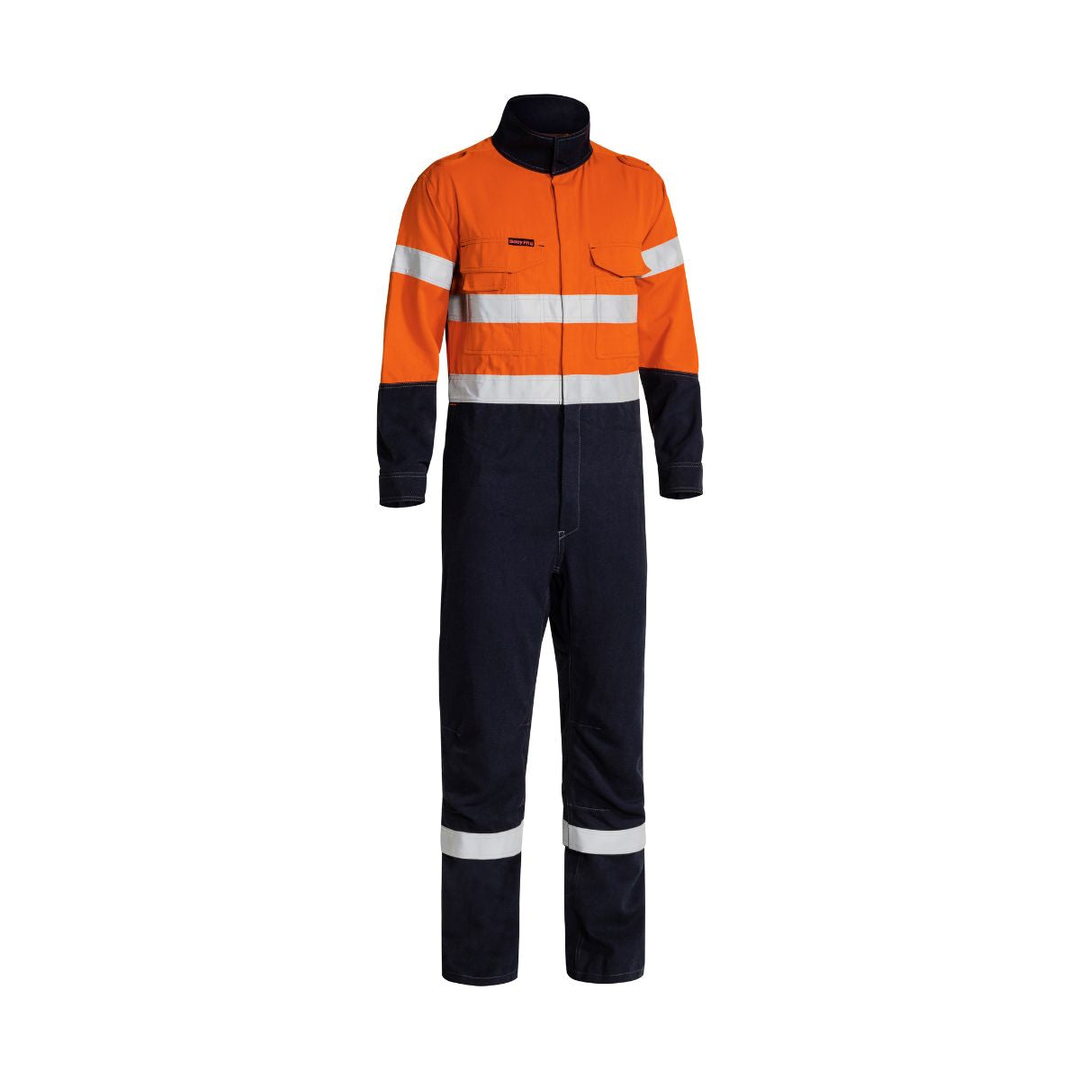 Bisley Tencate Tecasafe® Plus 700 Taped Hi Vis FR Vented Coverall BC8086T