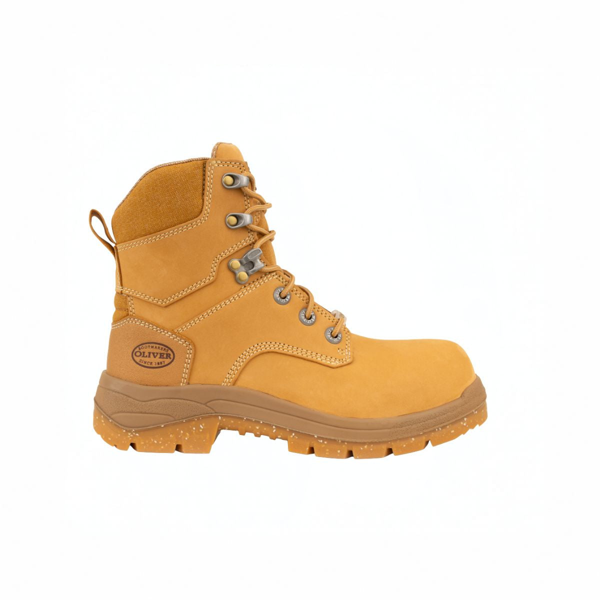 Oliver AT59 Series Women's 150mm Wheat Zip Sided Safety Boot 59433Z