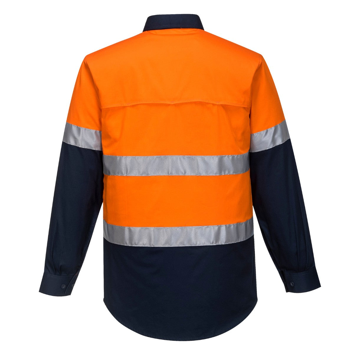 Portwest Hi-Vis Two Tone Lightweight Long Sleeve Shirt with Tape MA801