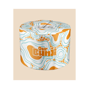 yarn'n Bunji Toilet Paper 2ply 400sheet Recylced Rolls  OBTP48AK07 (Carton of 48)