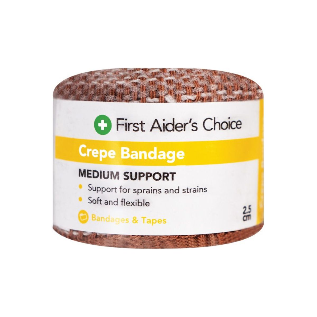 First Aiders Choice Medium Support Crepe Bandage